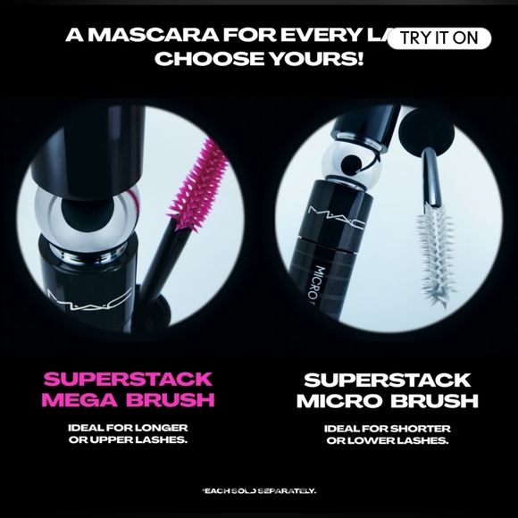 Mac Cosmetics MAC Stack Mascara Mega | Full Size | Brand New in Box | Authentic - Picture 6 of 12